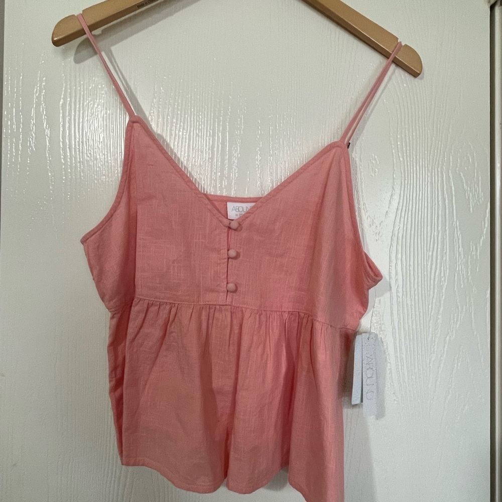 Abound Pink Cropped Cami
